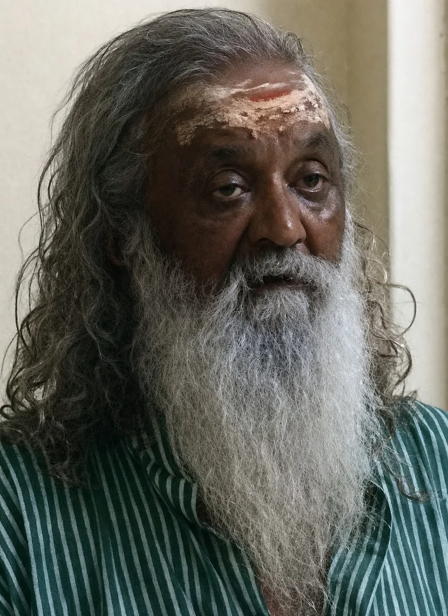 Portrait of Krishnamoorthy Narayanan's father's elder brother